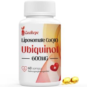 High-Potency CoQ10 Ubiquinol 600mg Softgels
