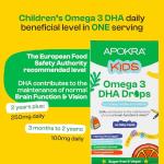Vegan Omega 3 DHA Drops for Kids – 50mL