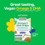 Vegan Omega 3 DHA Drops for Kids – 50mL
