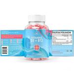 BeLive Vitamin D3 & B12 Gummies, 60 Count