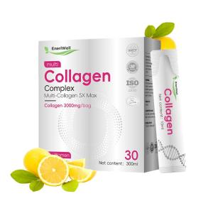 EneriWell Multi Collagen 5X Lemon Drink Mix