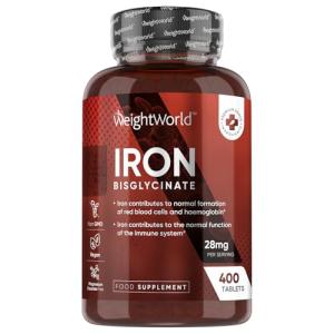 High Strength Vegan Iron Tablets for Energy