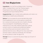 High Strength Vegan Iron Tablets for Energy