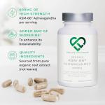 High Strength Organic Ashwagandha KSM-66®, 600mg