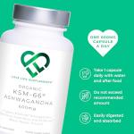 High Strength Organic Ashwagandha KSM-66®, 600mg
