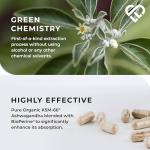 High Strength Organic Ashwagandha KSM-66®, 600mg