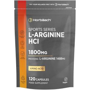 L-Arginine 4000mg Vegan Tablets for Workouts