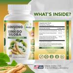 Panax Ginseng & Ginkgo Biloba Energy Tablets