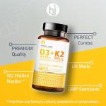 Vitamin D3 4000iu & K2 100ug Vegetarian Tablets