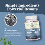Extra Strength Zinc Gummies - Chewable Immunity Support