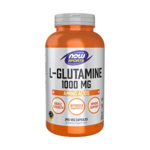 Now Foods L-Glutamine 1000mg, 240 Capsules