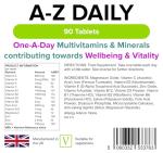 Lindens A-Z Daily Multivitamin Tablets 90 Count