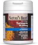 High Strength Turmeric 20,000mg | 60 Vegan Tablets