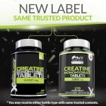 Creatine Monohydrate Tablets 3000mg, Vegan Energy Boost