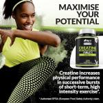 Creatine Monohydrate Tablets 3000mg, Vegan Energy Boost