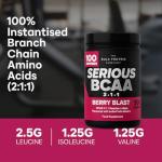 Serious BCAA Powder - 500g for Muscle Support
