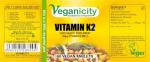 Veganicity Vitamin K2 (MK-7) 100µg for Bone Health