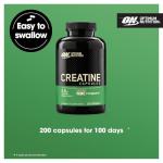 Optimum Nutrition Creatine 2500MG 200 Capsules