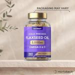 Flaxseed Oil Capsules 2000mg | 360 Count