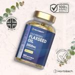 Flaxseed Oil Capsules 2000mg | 360 Count