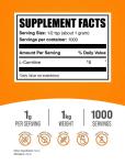 BulkSupplements L-Carnitine for Muscle Growth