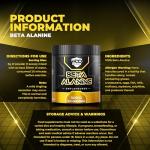 Beta Alanine Powder 300g - Boost Workout Performance