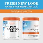 Doctor's Best Pure L-Arginine Powder - 300g Vegan