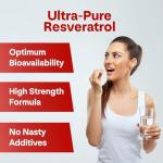 Pure Trans Resveratrol 1000mg - 60 Capsules
