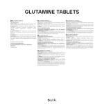 Glutamine Tablets 3000 mg, 90 Count