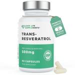 High Strength Trans-Resveratrol 500mg Capsules