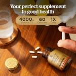 Solgar Vitamin D3 4000IU - 60 Veggie Caps