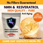 NMN + Trans Resveratrol Capsules 500mg Blend