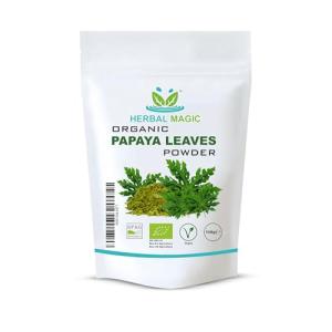 Organic Papaya Leaf Powder for Smoothies and Baking