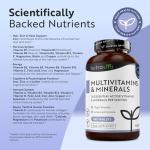 Vegan Daily Multivitamin and Mineral Supplement, 365 Tabs