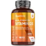 Vitamin D3 4000 IU - 400 Tablets for Strong Immunity