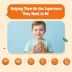 Kids' Chewable Multivitamins – Raspberry & Orange Gummies