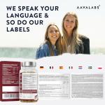 Natural Iron & Vitamin C Supplement - 120 Capsules