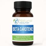 Beta Carotene 8mg - 120 Tablets for Vision Support