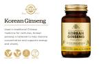 Solgar Korean Ginseng Capsules - 50 Count