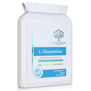 L-Glutamine 500mg – Pure Amino Acid Capsules