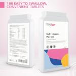 Daily Multi Vitamins with Iron - 180 Tablets