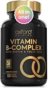 High Strength Vegan Vitamin B Complex - 120 Tablets