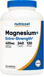 Nutricost Magnesium+ Extra Strength 420mg, 240 Capsules