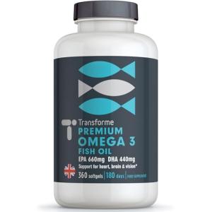 High Strength Omega 3 Fish Oil Capsules