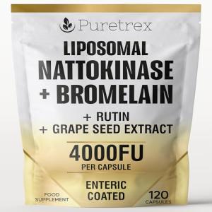 Liposomal Nattokinase & Bromelain Complex Capsules
