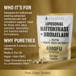 Liposomal Nattokinase & Bromelain Complex Capsules