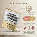 Liposomal Nattokinase & Bromelain Complex Capsules