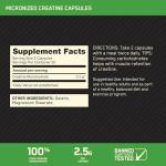 Optimum Nutrition Creatine 2500 mg 100 Capsules