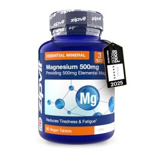 Zipvit Magnesium 500mg - 90 Vegan Tablets