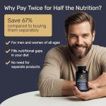 Inessa Multivitamin with CoQ10 and Essential Nutrients